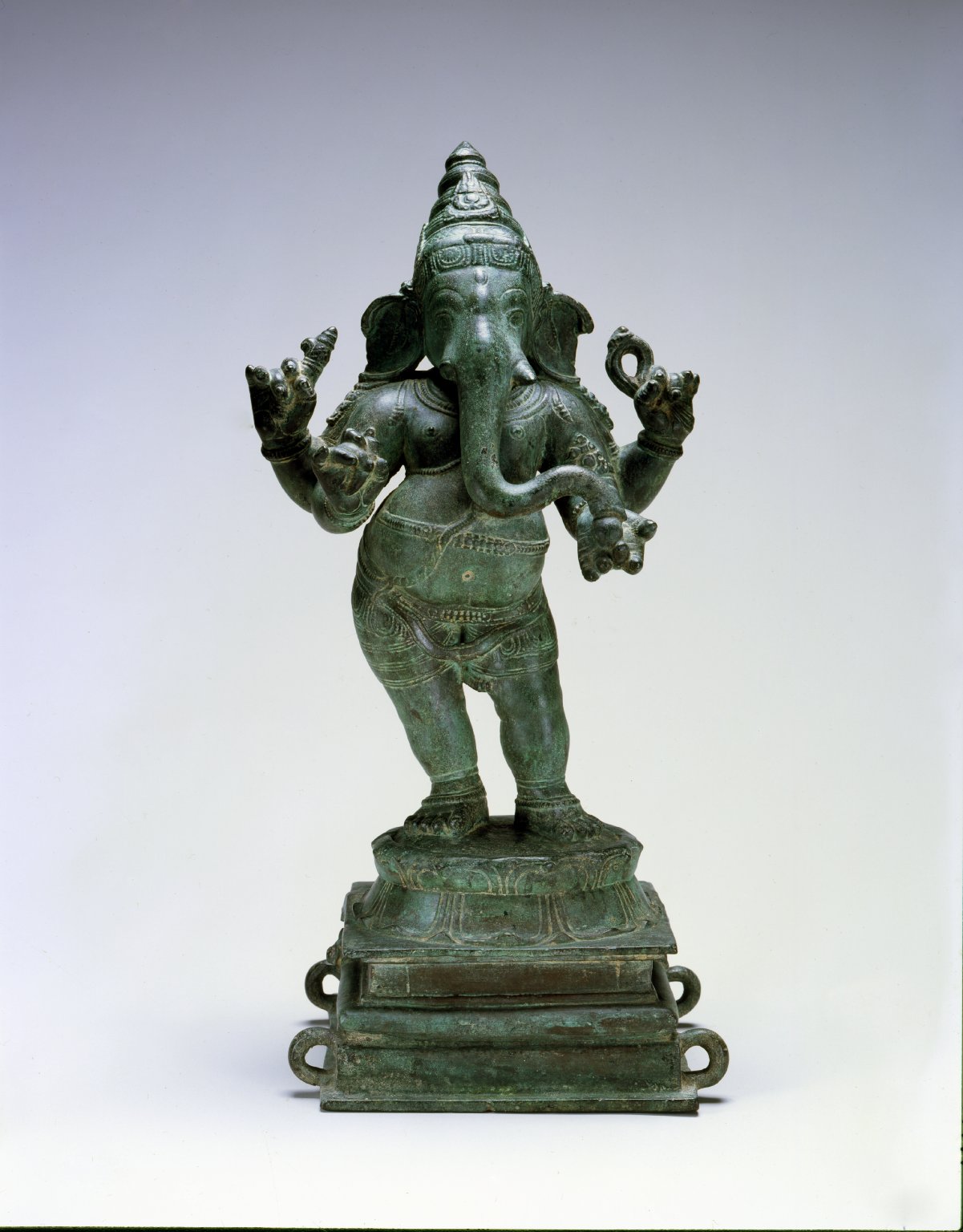 Tamil Nadu Bronze Gnesha Statue
