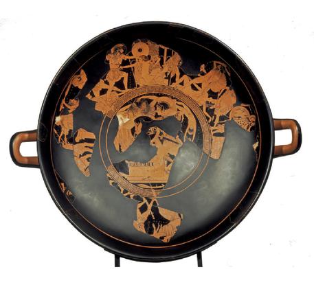 Cerveteri Kylix with Trojan War Imagery