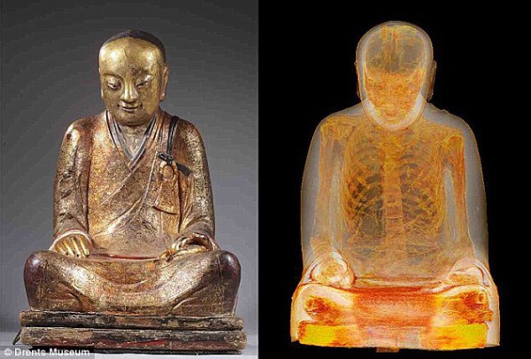 Zhanggong Zushi Statue and Buddhist Monk Mummy