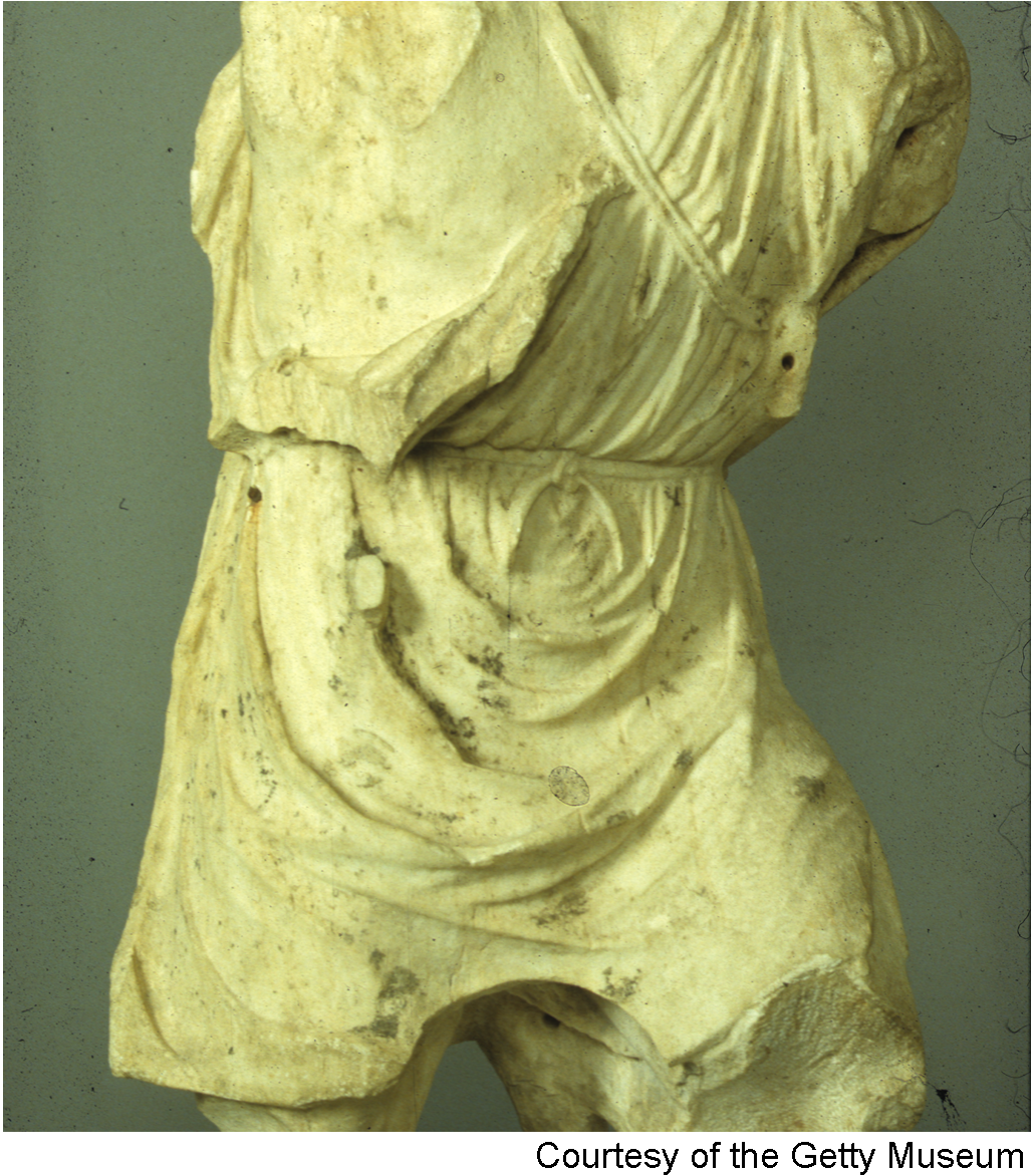 Mithra Marble Statue Torso