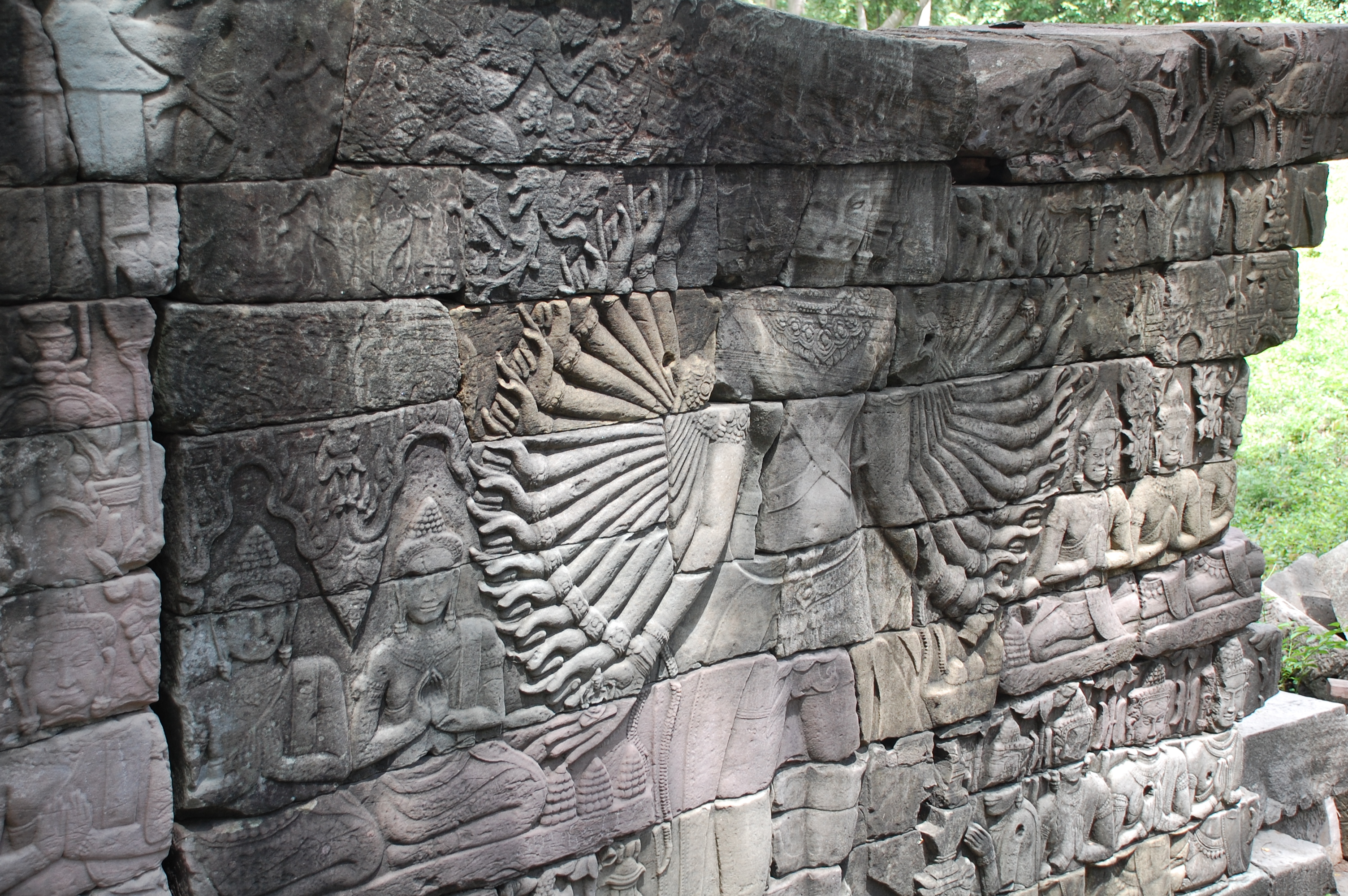 Cambodian Lokesvara Bas-relief