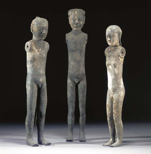 Han Dynasty Ceremaic Figurines from Xi'an Tomb