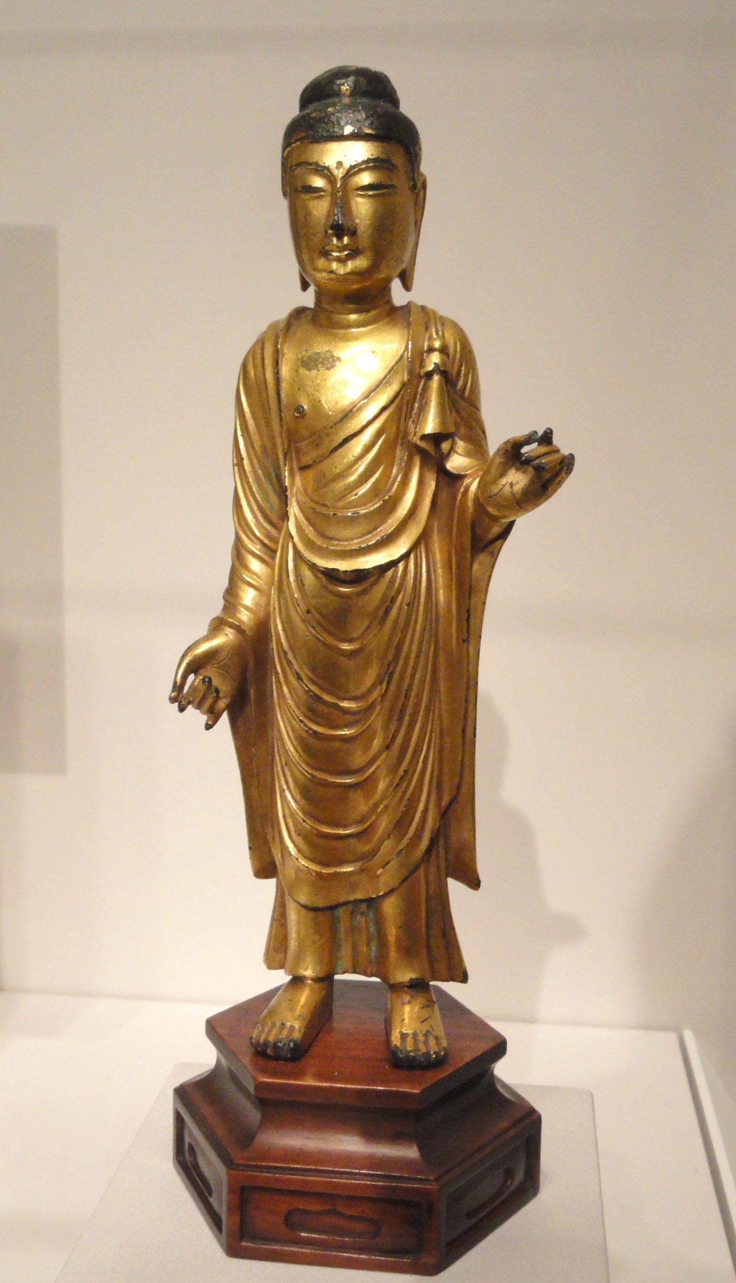 Nagasaki Standing Bronze Buddha
