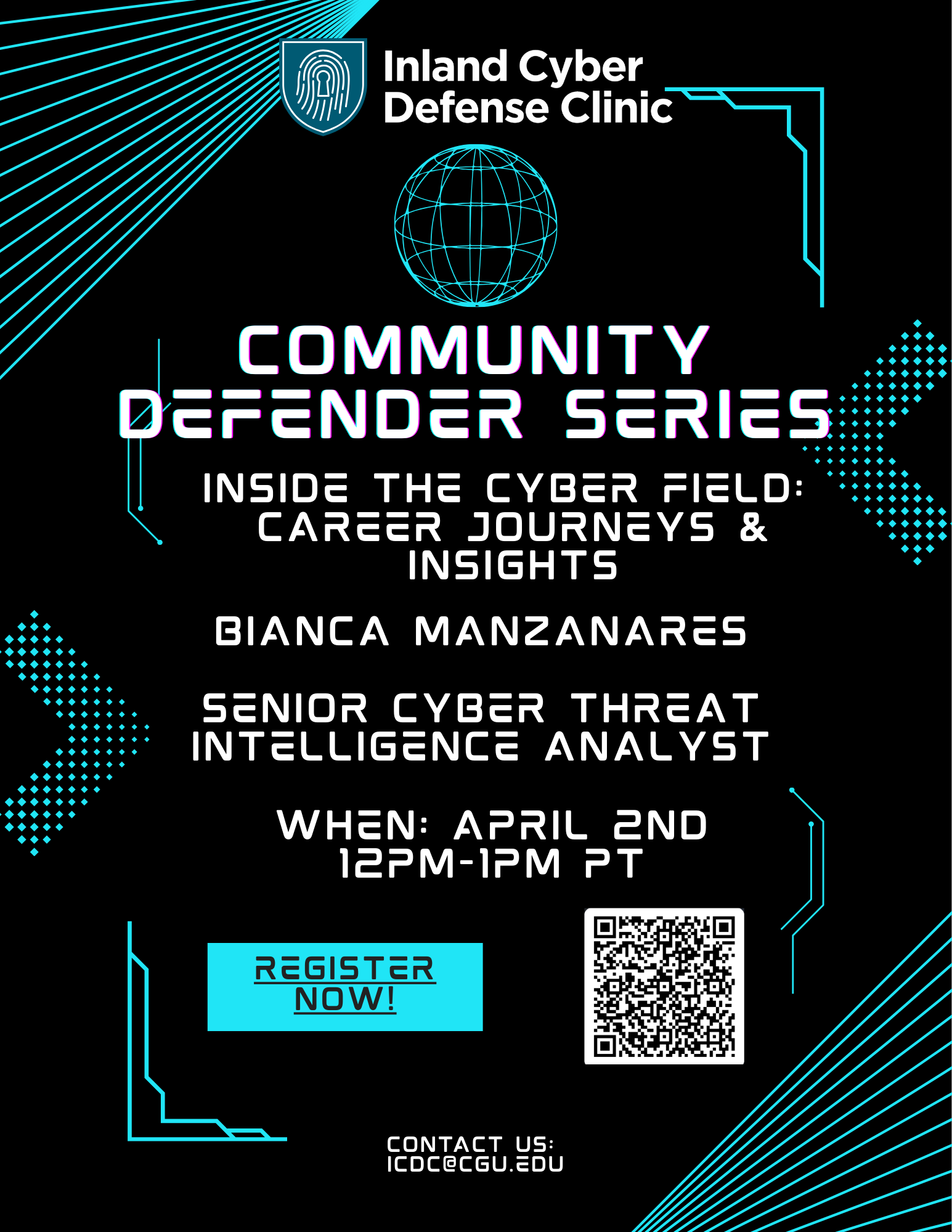 Community Defense Series: Inside the Cyber Field - Career Journeys ...