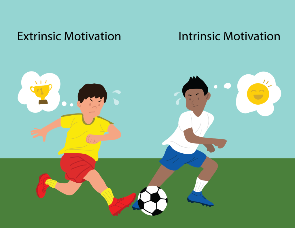 extrinsic vs intrinsic motivation during puberty