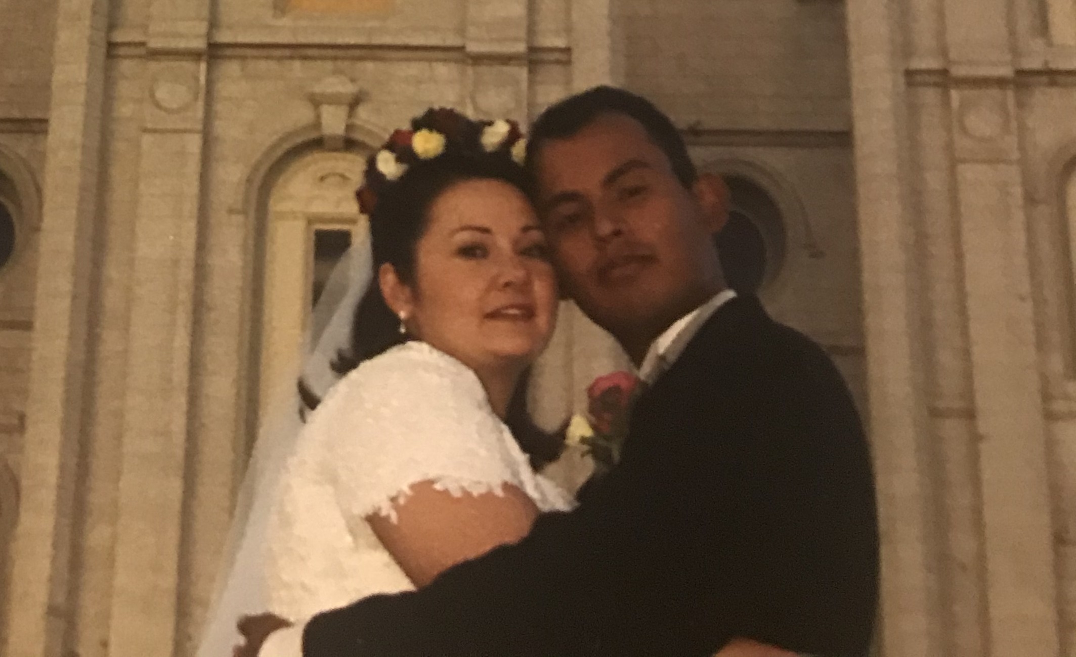 Carlos's wedding in 2002