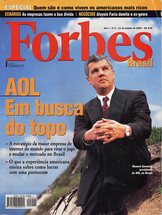 Manoel Amorim on cover of Forbes Brazil